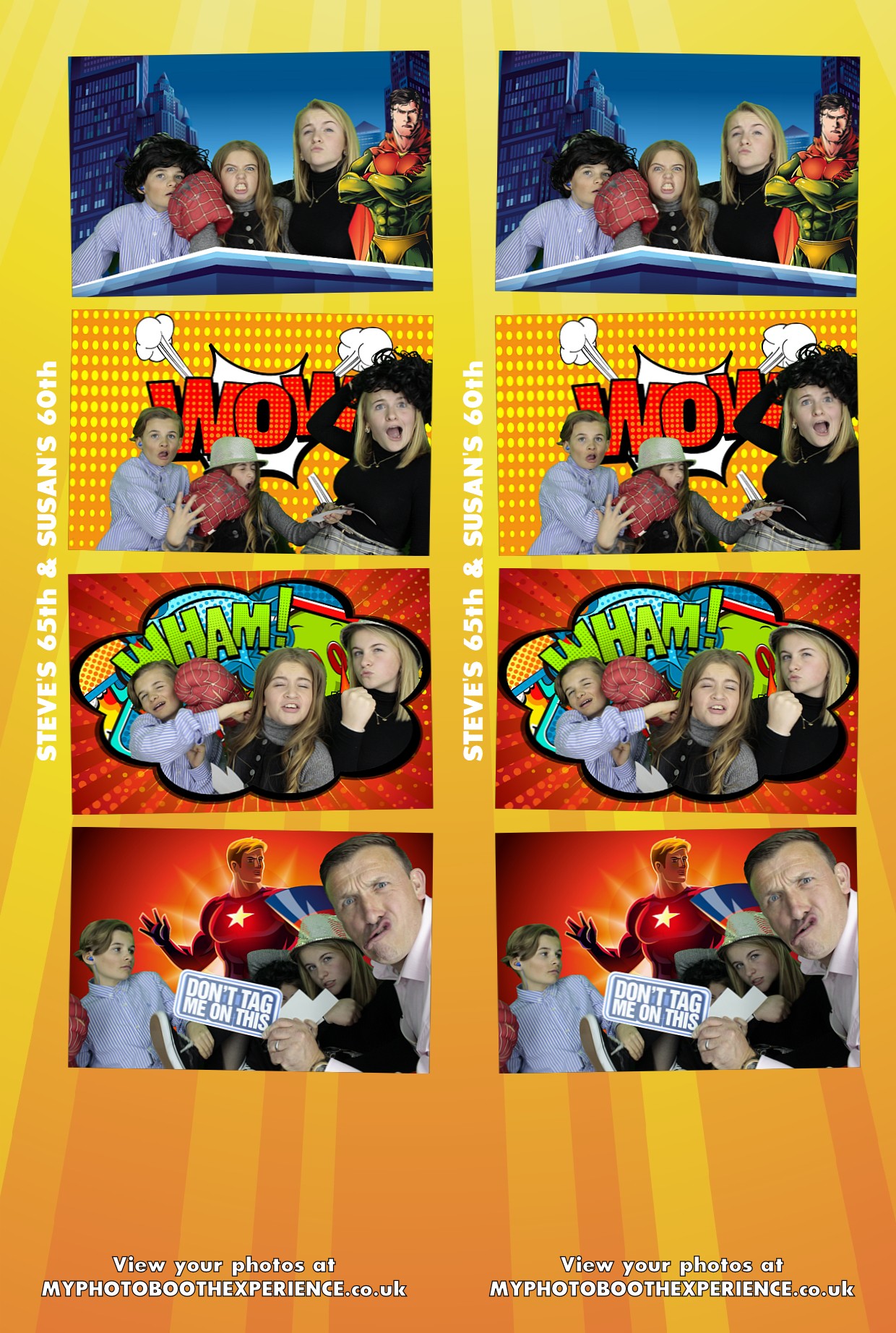 Steve's 65th & Susan 60th Birthday | View more photos from the event at gallery.myphotoboothexperience.co.uk/u/MyPhotoBoothExperienceLtd/Steves-65th-Susan-60th-Birthday